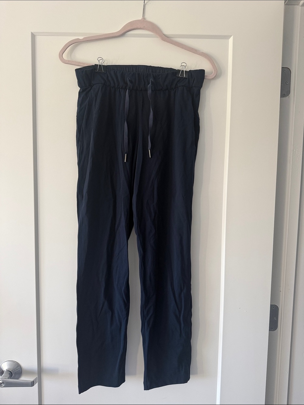 lululemon athletica Dark Blue Elastic Waist Joggers